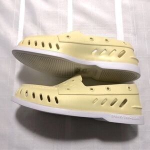 New Sherry Topsider Yellow Slip-On Loafers